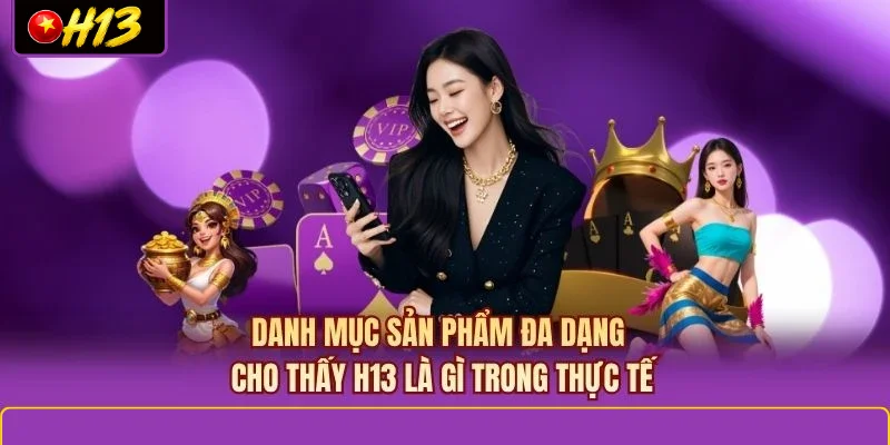 Danh mục sản phẩm đa dạng cho thấy H13 là gì trong thực tế