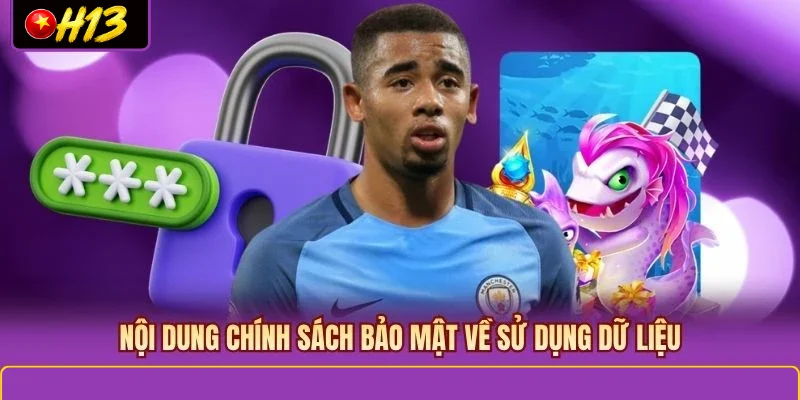Nội dung chính sách bảo mật về sử dụng dữ liệu